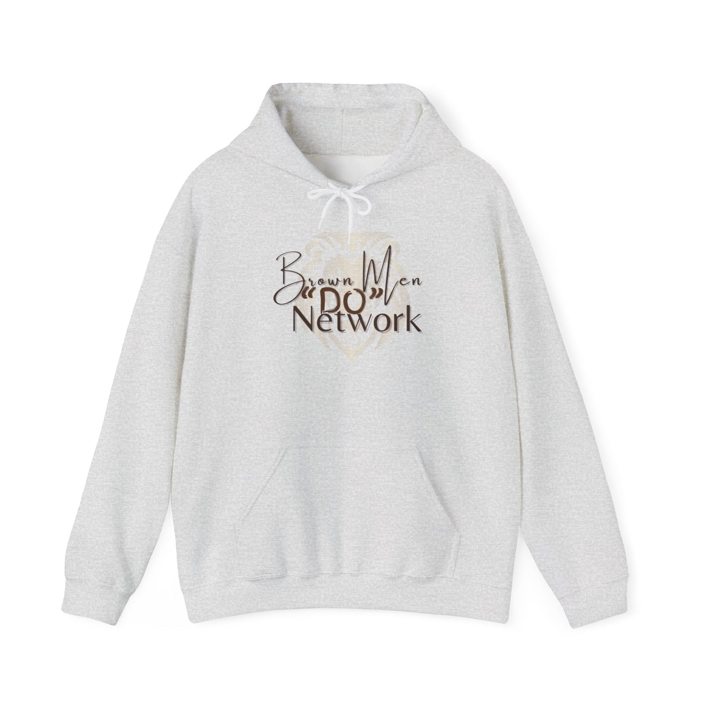 Hooded Sweatshirt - Brown Men 'Do' Network Fashion Forward Matching Spouse