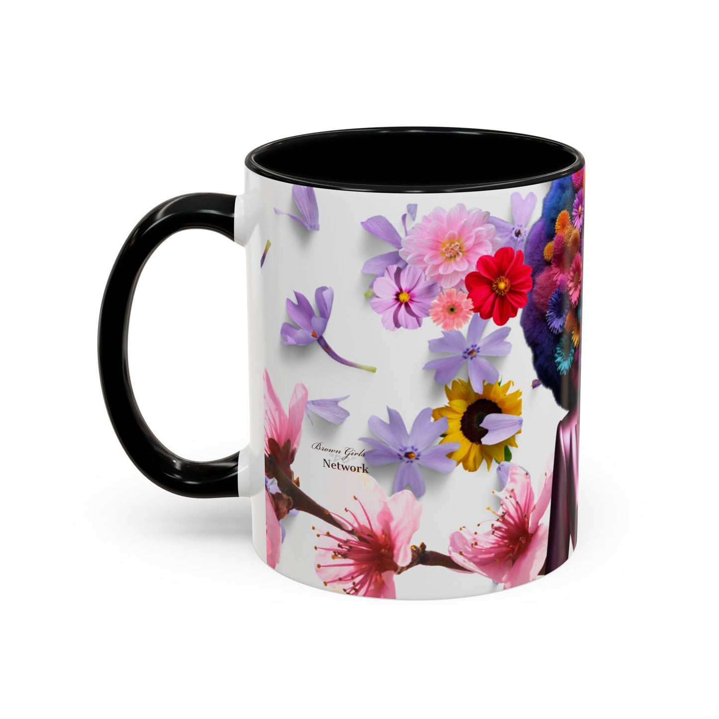 Mug - Fashionable Brown Girl Educated Business Owner Coffee Mug