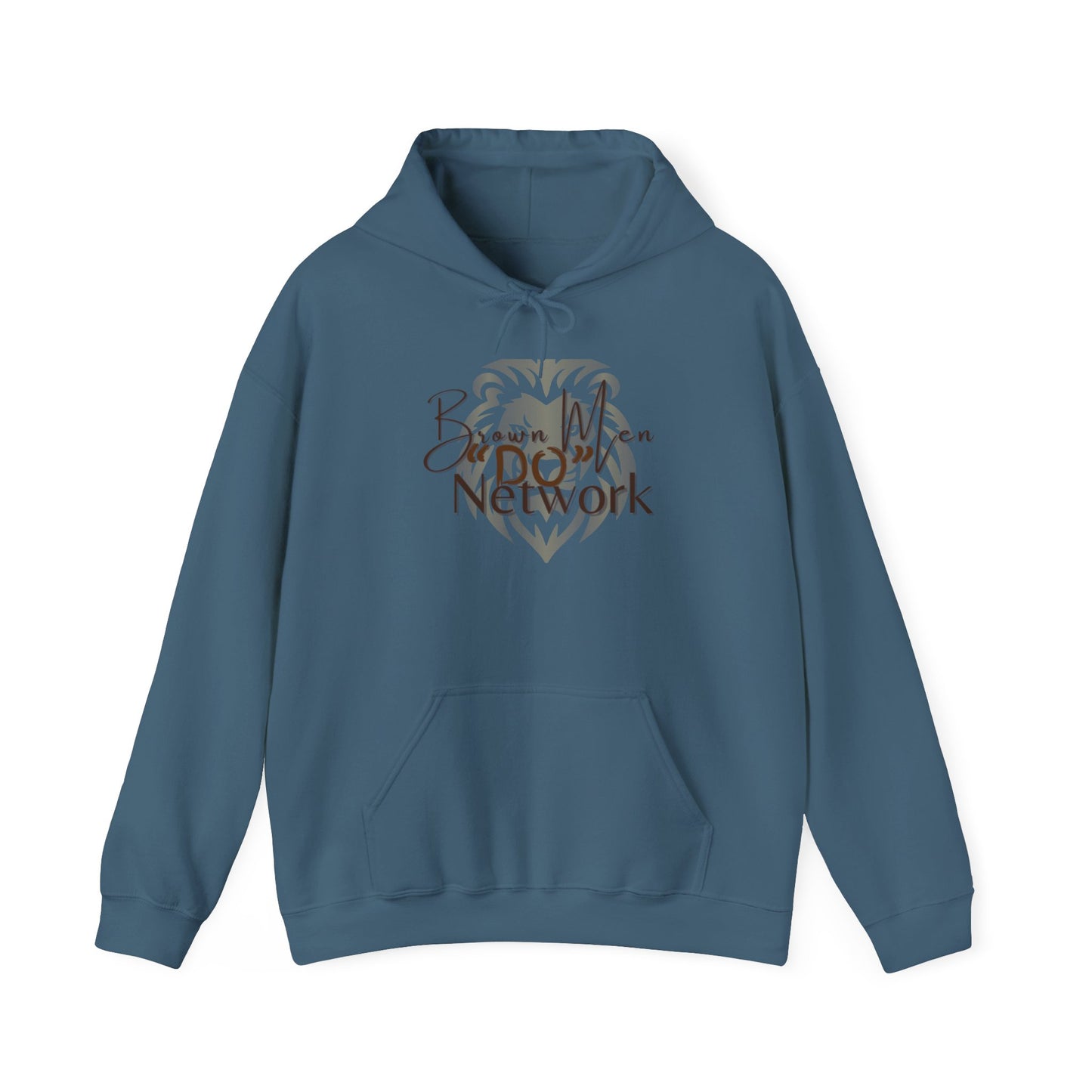 Hooded Sweatshirt - Brown Men 'Do' Network Fashion Forward Matching Spouse