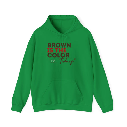 "Brown Is the Color for Today" Hoodie by Brown Girls Do Work