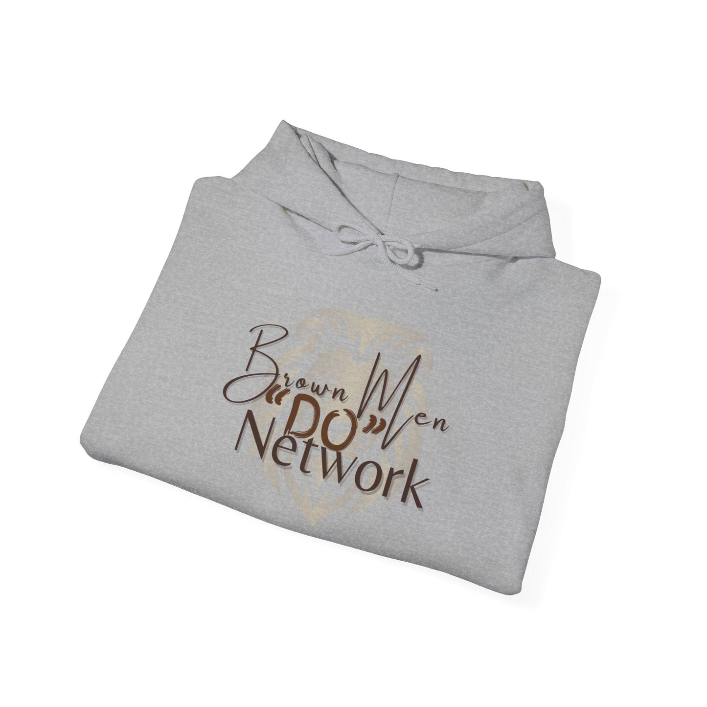 Hooded Sweatshirt - Brown Men 'Do' Network Fashion Forward Matching Spouse