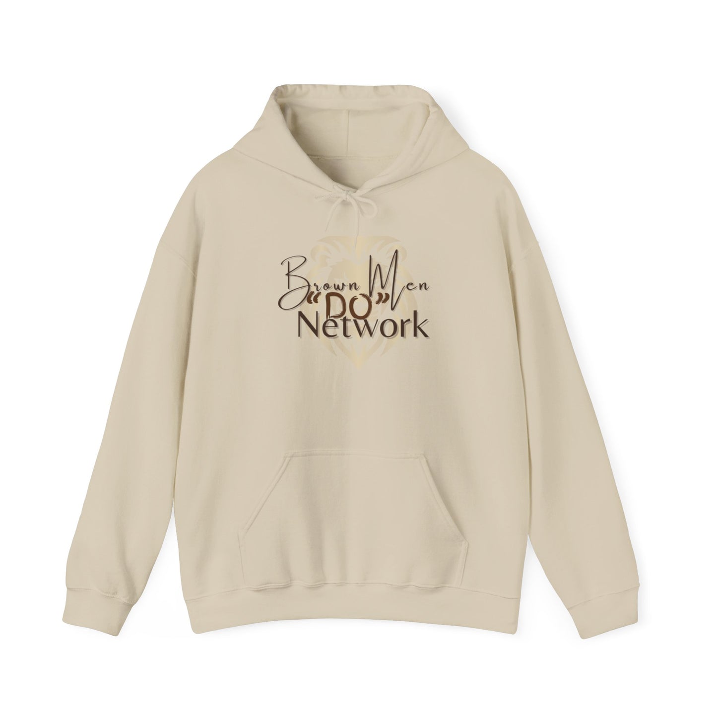 Hooded Sweatshirt - Brown Men 'Do' Network Fashion Forward Matching Spouse