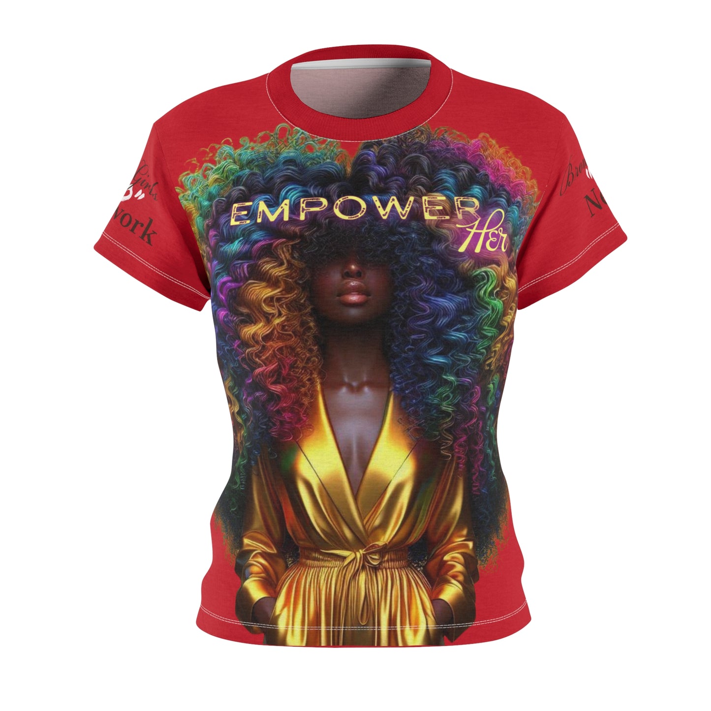 EmpowerHer Women's Cut & Sew Tee (AOP)