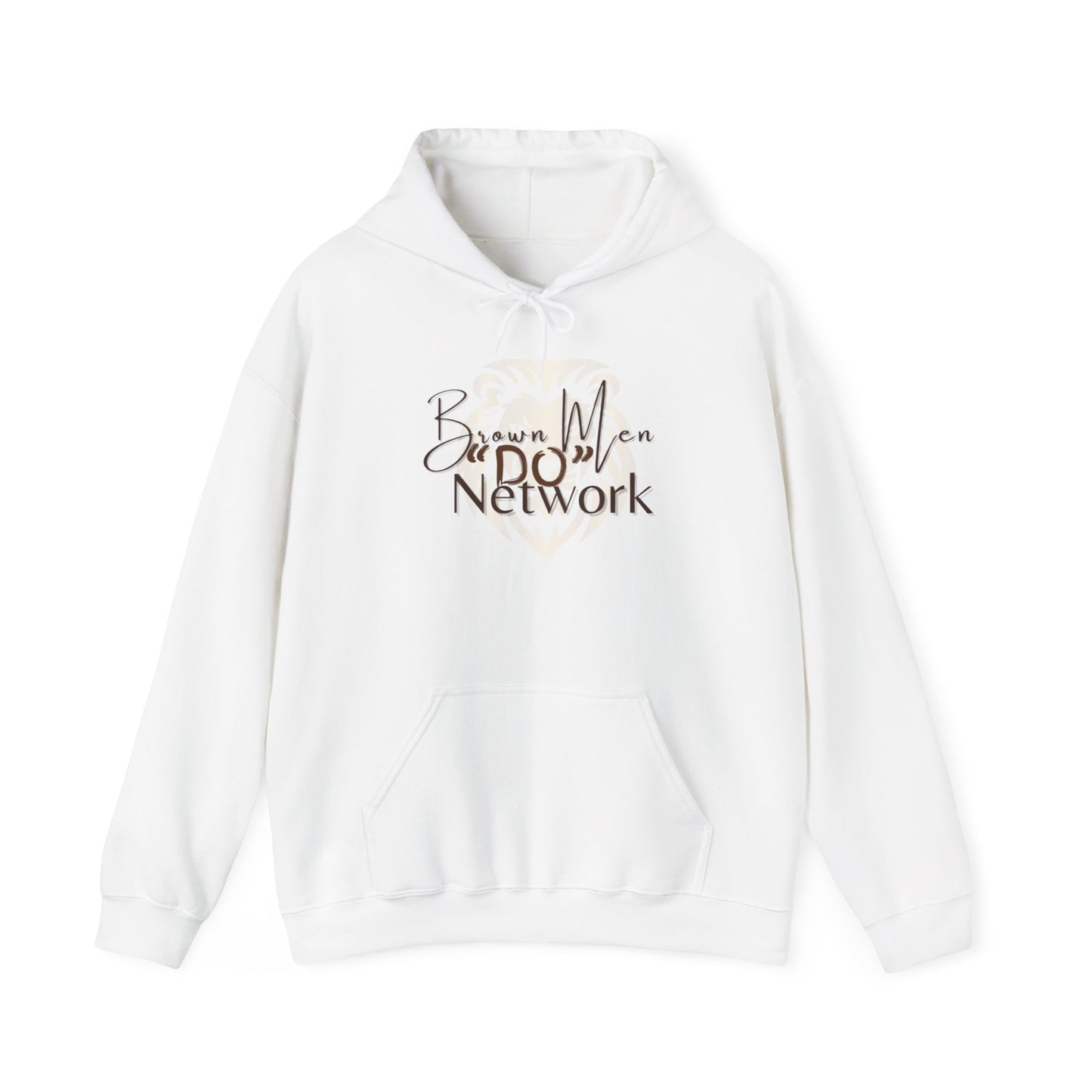 Hooded Sweatshirt - Brown Men 'Do' Network Fashion Forward Matching Spouse