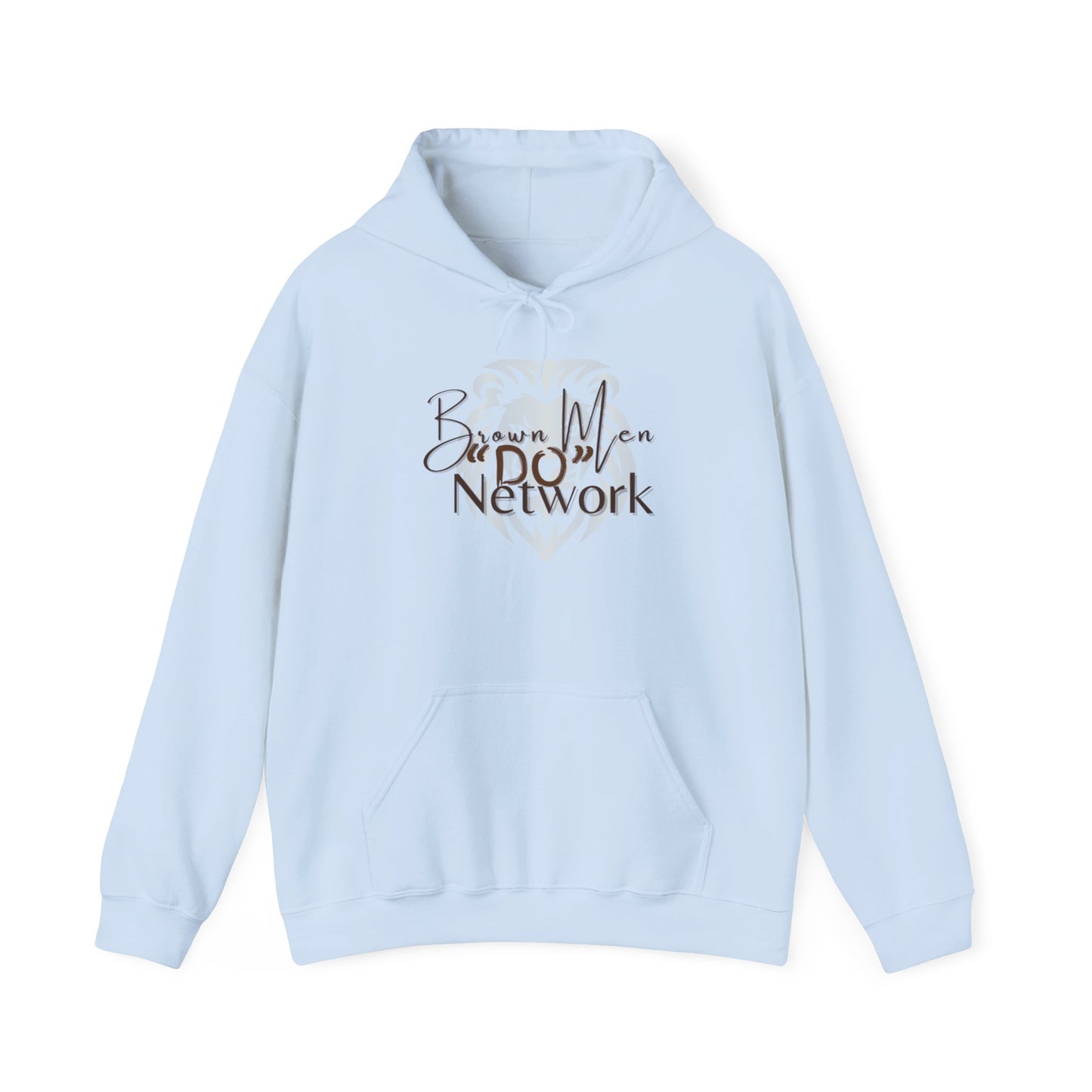 Hooded Sweatshirt - Brown Men 'Do' Network Fashion Forward Matching Spouse